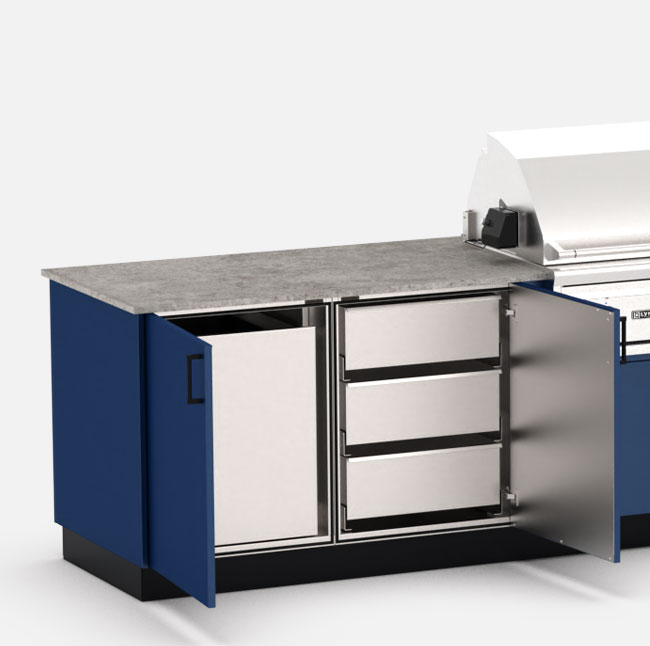 Stainless Steel Outdoor Kitchen Cabinets
